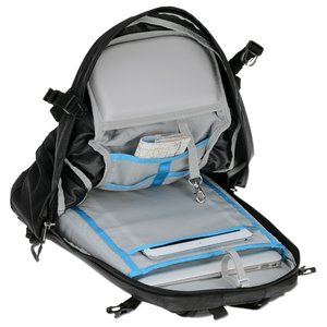Additional Image 2 - a black and grey backpack