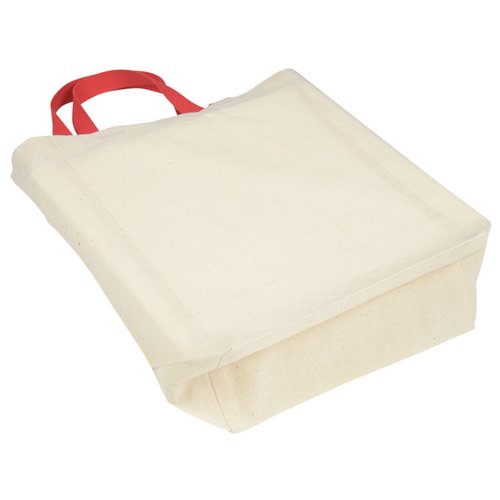 Additional Image 2 - a white bag with red handles