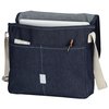View Image 3 of 3 of Denim Laptop Messenger - Embroidered