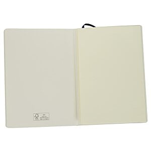 Additional Image 2 - a white notebook with a blue strap
