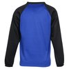 Additional Image 1 - a blue and black long sleeved shirt