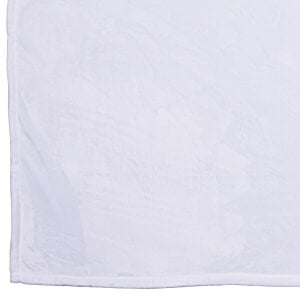 Additional Image 1 - a white cloth with a white border