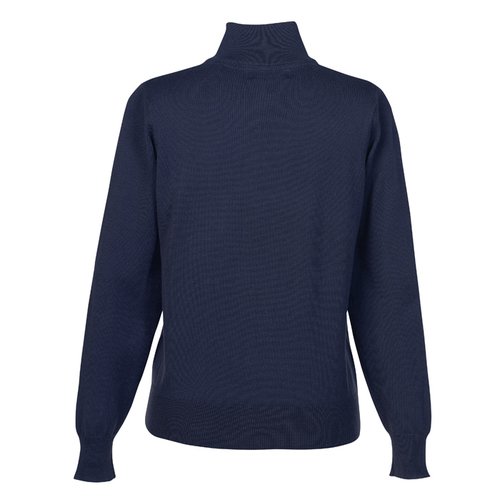 Additional Image 1 - a black turtleneck sweater
