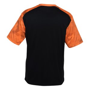 Additional Image 1 - a black and orange shirt