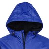 View Image 2 of 4 of Neo Tech Hooded Embossed Jacket - Men's