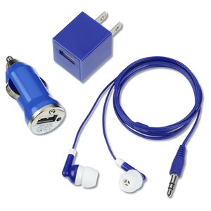 Additional Image 2 - a blue charger and cable