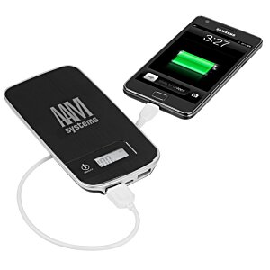 Additional Image 4 - a cell phone charging on a white background