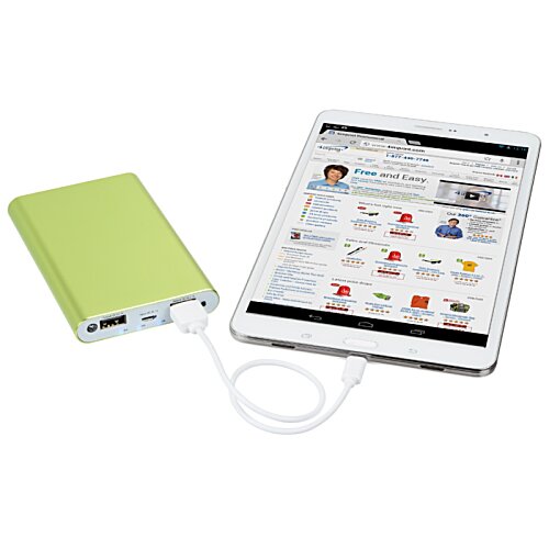 Additional Image 1 - a cell phone charging with a power bank