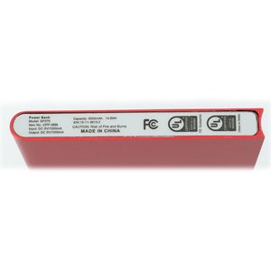 Additional Image 6 - a red rectangular object with black text