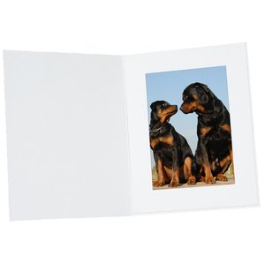 Additional Image 1 - a white card with a picture of two people