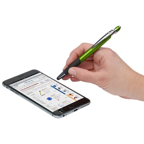 Additional Image 2 - a hand holding a stylus pen and a cell phone
