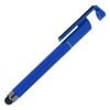 a blue pen with a cap