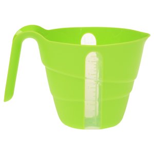 Additional Image 2 - a green plastic measuring cup