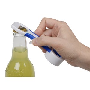 Additional Image 3 - a hand holding a toothbrush over a bottle