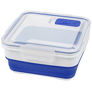 Additional Image 1 - a blue and white plastic container