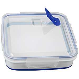 Additional Image 3 - a white and blue container with a blue handle