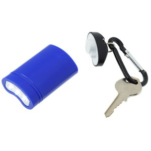 Additional Image 3 - a key chain and a blue container