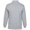 View Image 2 of 3 of Smooth Touch Blended LS Pocket Pique Polo - Men's