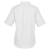 View Image 2 of 3 of Easy Care Short Sleeve Oxford Shirt - Ladies' - 24 hr