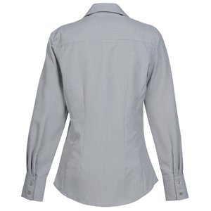 Additional Image 1 - a back view of a grey shirt