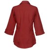 View Image 2 of 3 of Batiste Polyester 3/4-Sleeve Dress Shirt - Ladies'