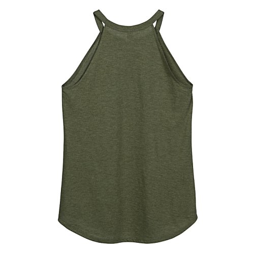 Additional Image 1 - a green tank top with a white background