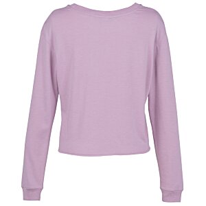 Additional Image 1 - a purple long sleeved shirt