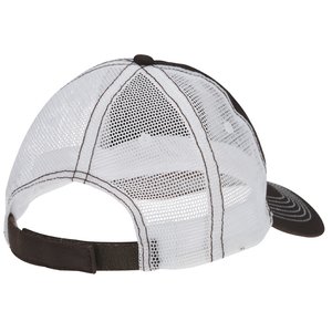 Additional Image 1 - a white and black hat