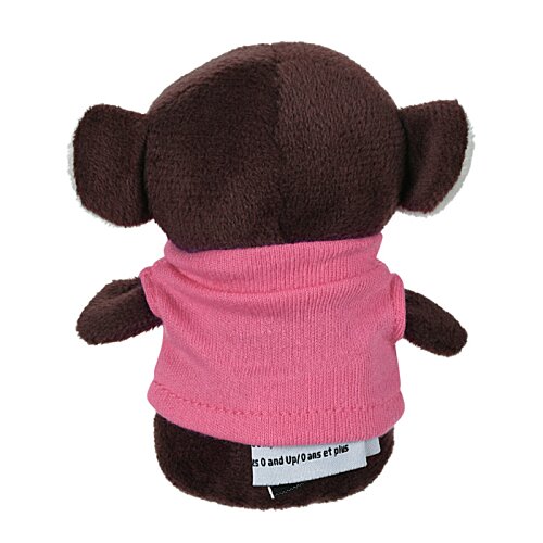 Additional Image 1 - a stuffed animal wearing a pink shirt
