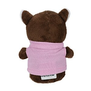 Additional Image 1 - a stuffed animal wearing a pink shirt