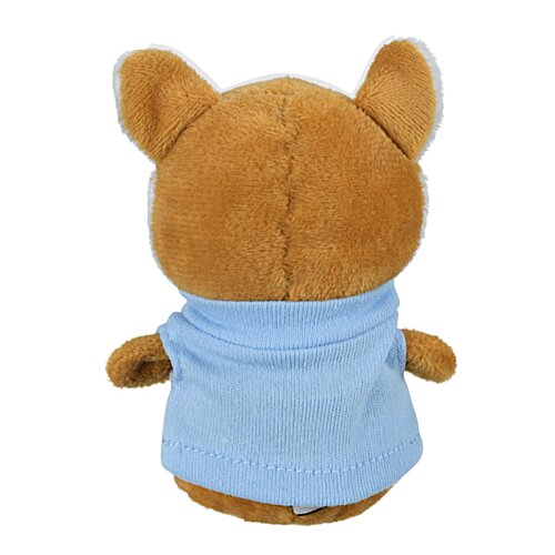 Additional Image 1 - a stuffed animal wearing a blue shirt