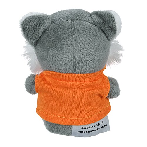 Additional Image 1 - a stuffed animal wearing an orange shirt