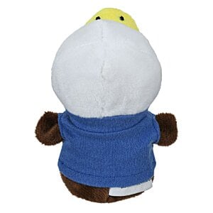 Additional Image 1 - a stuffed animal wearing a blue shirt
