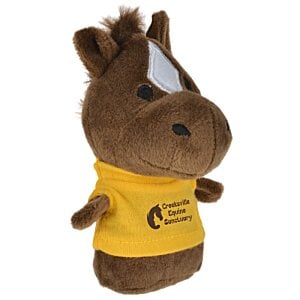 Additional Image 1 - a stuffed animal in a yellow shirt
