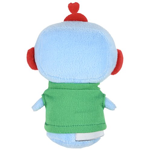 Additional Image 1 - a blue and red stuffed animal