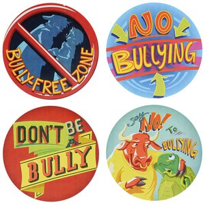 Additional Image 1 - a group of round buttons with text