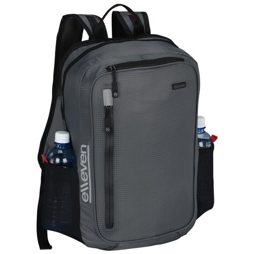 Additional Image 4 - a grey backpack with straps