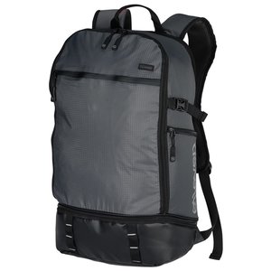 Additional Image 3 - a grey backpack with straps