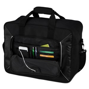 Additional Image 3 - a black bag with a black strap