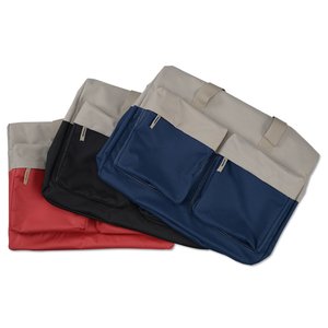 Additional Image 3 - a group of blue red white and black pouches