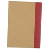 View Image 3 of 4 of Two-Tone Stitched Notebook - 24 hr