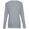 View Image 2 of 3 of Ultimate V-Neck Long Sleeve T-Shirt - Ladies'