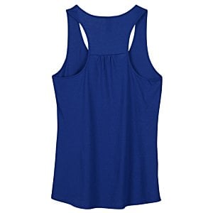 Additional Image 1 - a blue tank top on a white background