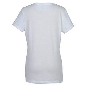 Additional Image 1 - a white t-shirt on a white background