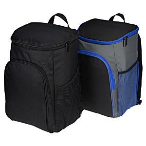 Additional Image 1 - a pair of black and blue backpacks