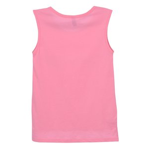 Additional Image 1 - a pink tank top on a white background