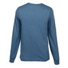 View Image 2 of 2 of Two-Tone Long Sleeve Henley T-Shirt - Men's