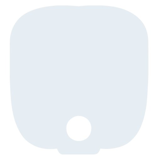 Additional Image 1 - a white square object with a dot