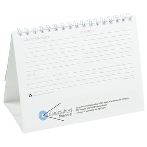 Additional Image 3 - a white paper with a spiral bound edge