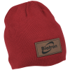Additional Thumbnail Image 1 - a red beanie with a logo
